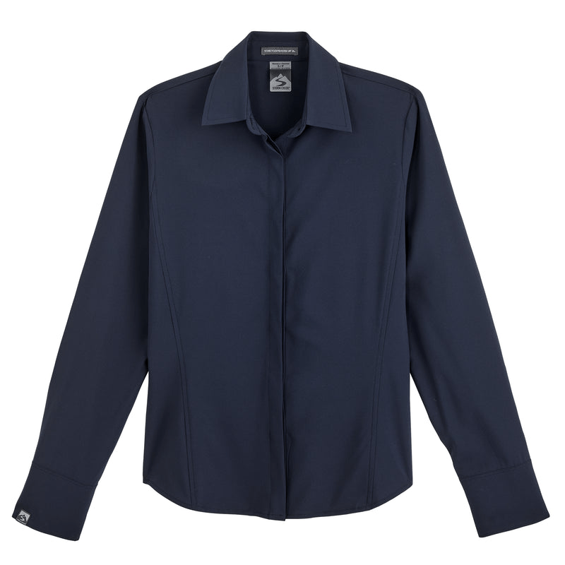 Storm Creek Woven Shirts XS / Navy Blue Storm Creek - Women's Executive Button Up