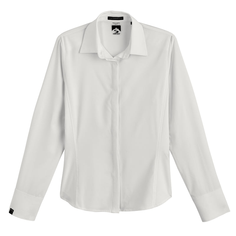 Storm Creek Woven Shirts XS / White Storm Creek - Women's Executive Button Up