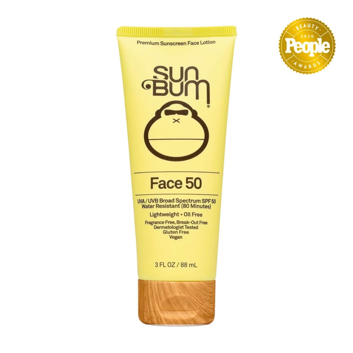 Sun Bum Accessories One Size / Yellow Sun Bum - Original Face 50 Sunscreen Lotion