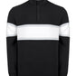 Swannies Golf Layering S / Black/White Swannies Golf - Men's Owen Quarter-Zip Colorblock Pullover