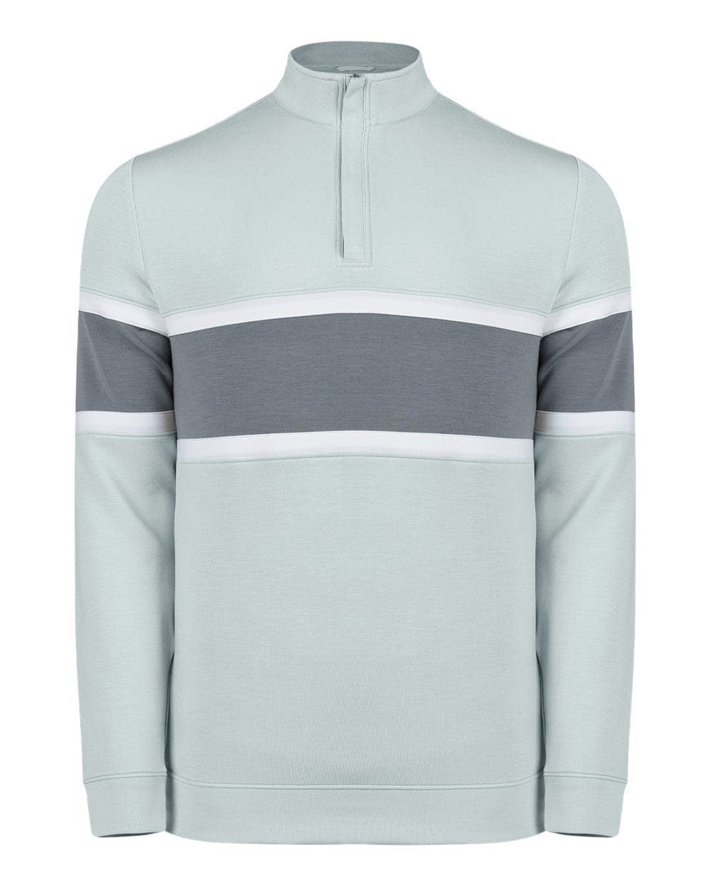 Swannies Golf Layering S / Glacier/Graphite Swannies Golf - Men's Owen Quarter-Zip Colorblock Pullover