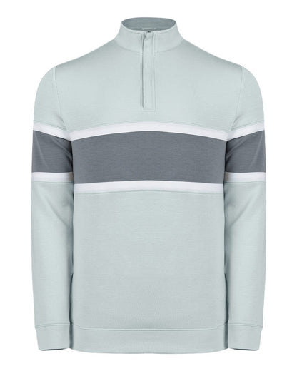 Swannies Golf Layering S / Glacier/Graphite Swannies Golf - Men's Owen Quarter-Zip Colorblock Pullover