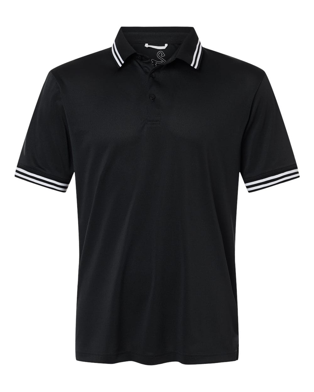 Swannies Golf Polos S / Black Swannies Golf - Men's Thatcher Tipped Polo