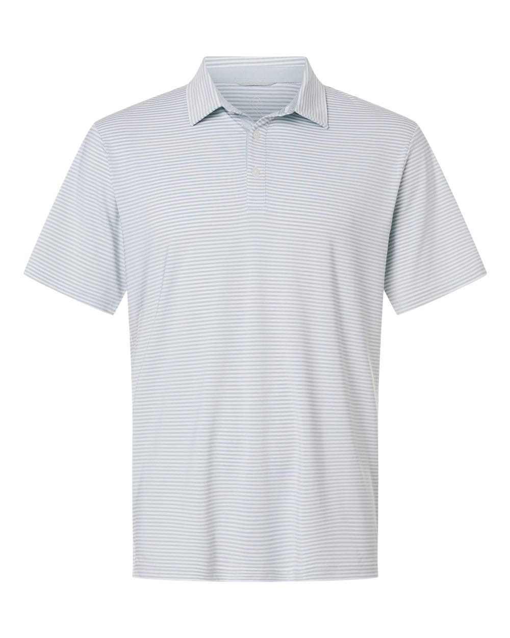 Swannies Golf Polos S / Glacier/White Swannies Golf - Men's Smith Striped Polo