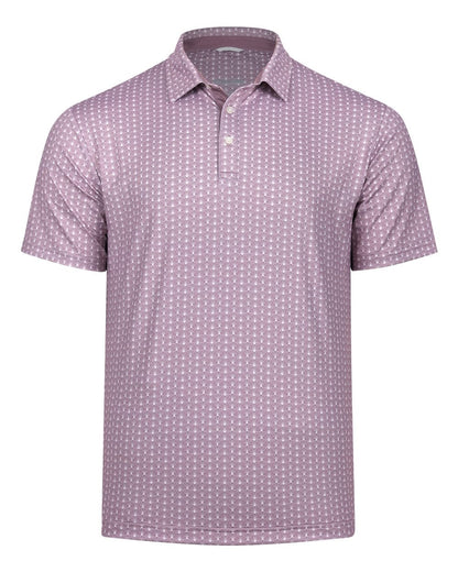 Swannies Golf Polos S / Mauve Swannies Golf - Men's Seashell Polo