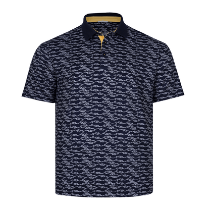Swannies Golf Polos S / Navy Swannies Golf - Men's Bowline Polo