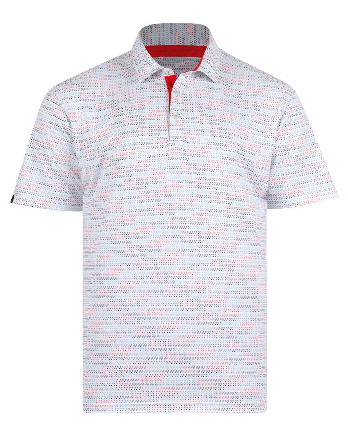 Swannies Golf Polos S / Red Multi Swannies Golf - Men's Carlson Polo