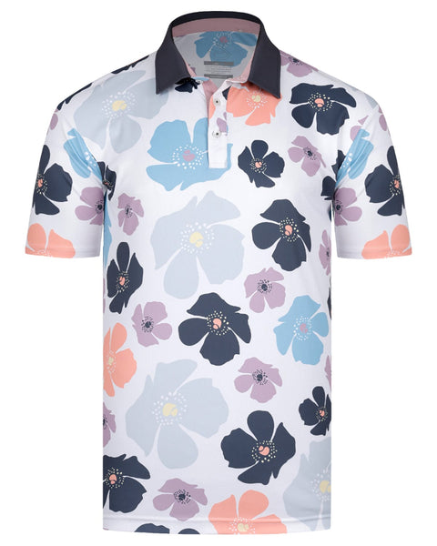 Swannies Golf Polos S / Sunset Swannies Golf - Men's A.D. Polo