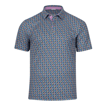 Swannies Golf Polos S / Violet Swannies Golf - Men's Slomo Polo