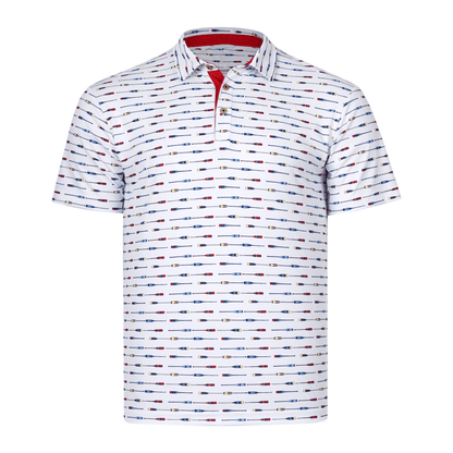 Swannies Golf Polos S / White Swannies Golf - Men's DC Polo