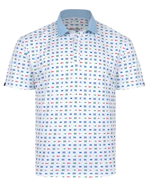 Swannies Golf Polos S / White Swannies Golf - Men's Louie Polo