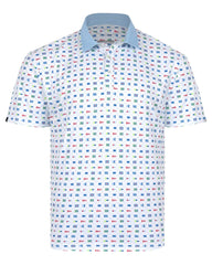 Swannies Golf Polos S / White Swannies Golf - Men's Louie Polo