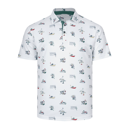 Swannies Golf Polos S / White Swannies Golf - Men's Milltown Polo
