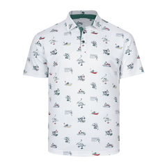 Swannies Golf Polos S / White Swannies Golf - Men's Milltown Polo