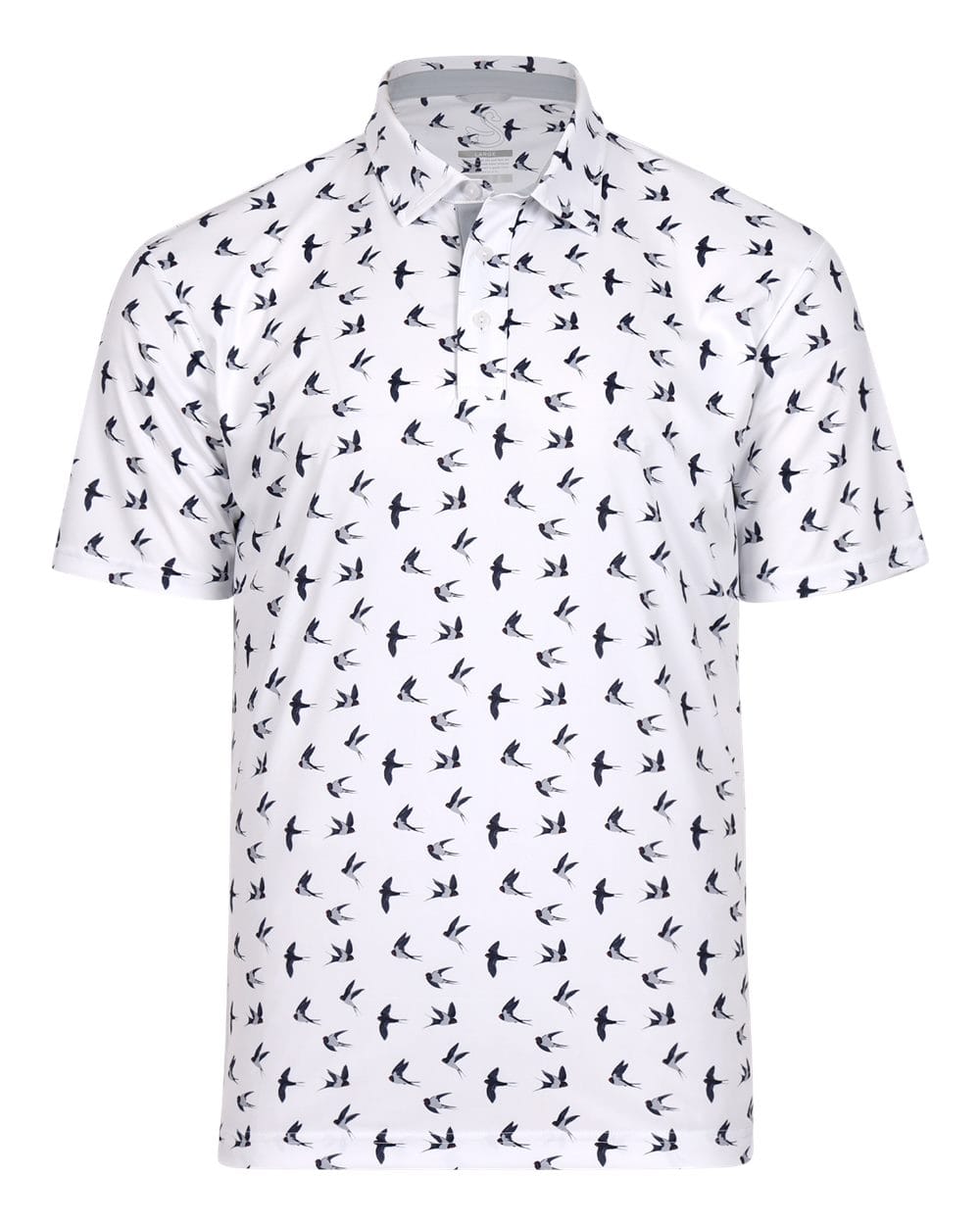 Swannies Golf Polos S / White Swannies Golf - Men's Peak Polo