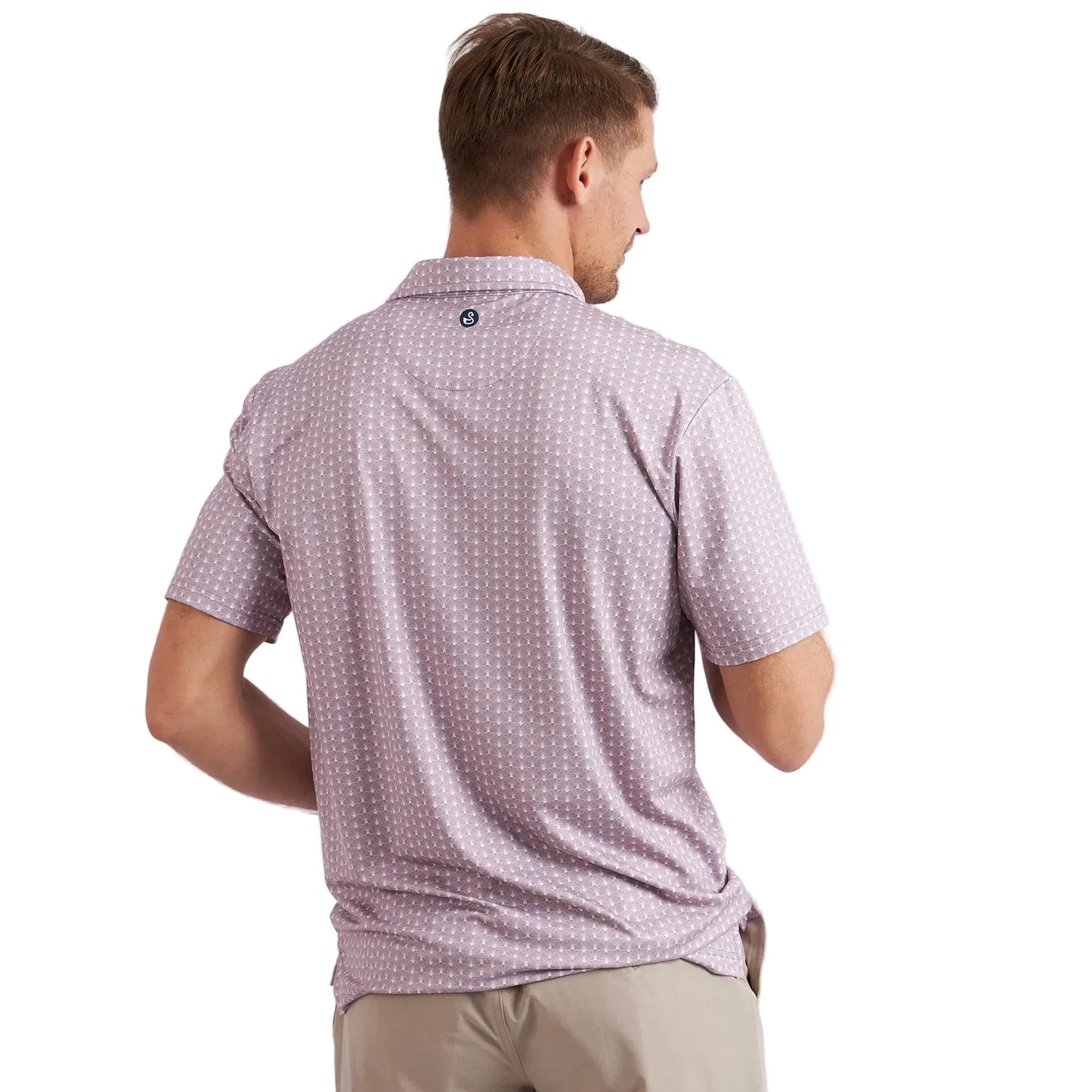 Swannies Golf Polos Swannies Golf - Men's Seashell Polo