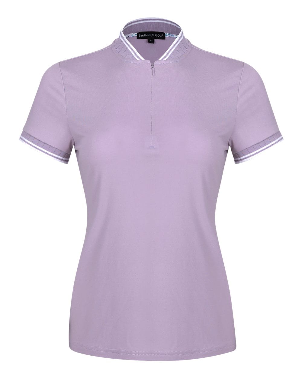Swannies Golf Polos XS / Lavender Frost Swannies Golf - Women's Tara Tipped Polo