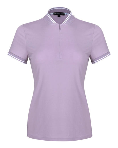 Swannies Golf Polos XS / Lavender Frost Swannies Golf - Women's Tara Tipped Polo