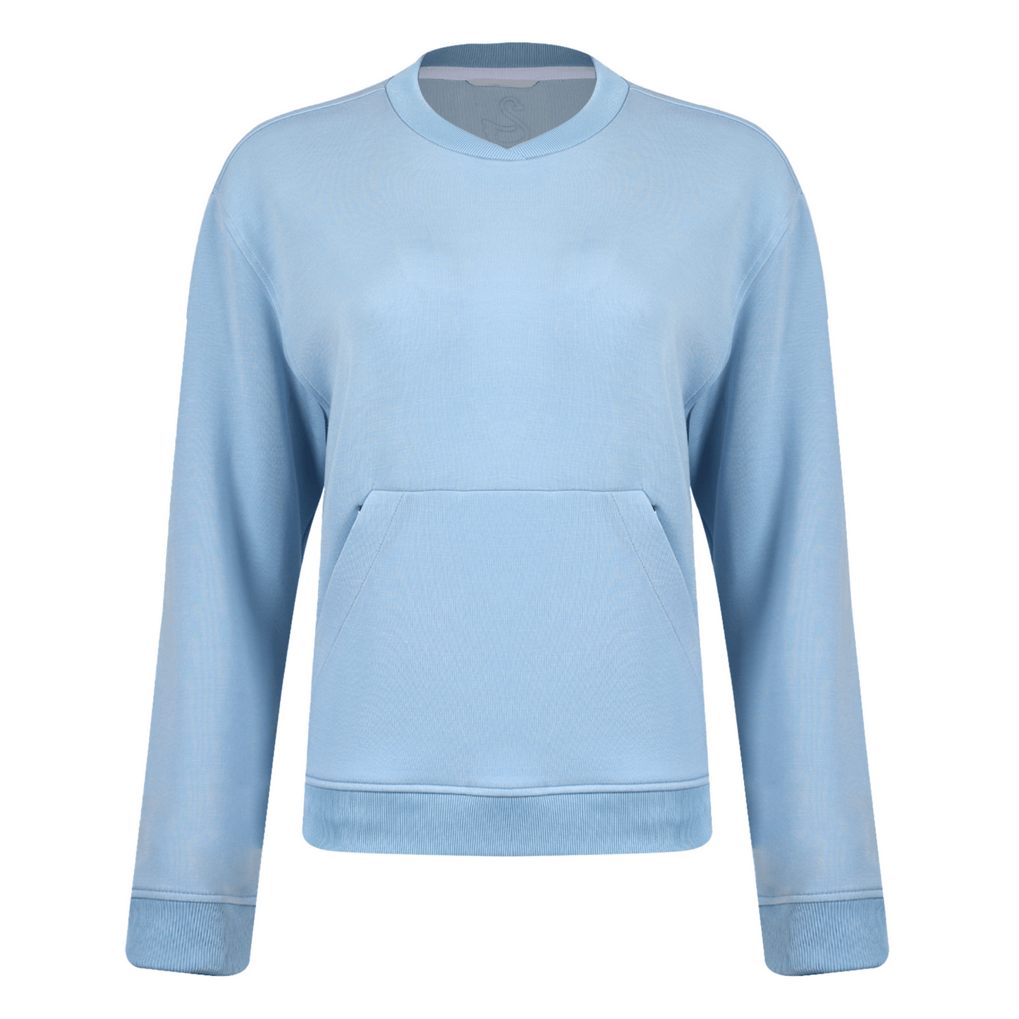 Swannies Golf Sweatshirts XS / Sky Swannies Golf - Women's Margaret Cross Neck Sweatshirt