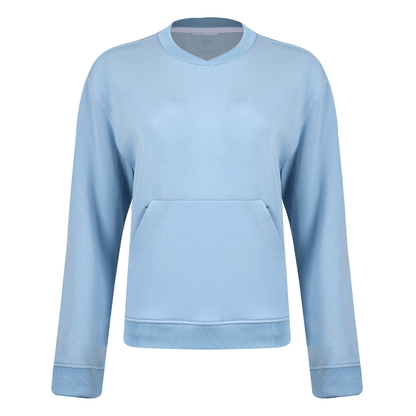 Swannies Golf Sweatshirts XS / Sky Swannies Golf - Women's Margaret Cross Neck Sweatshirt