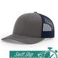Swift Ship Headwear One Size / Charcoal/Navy 3-Day Swift Ship: Richardson - 2-Color Snapback Trucker Cap