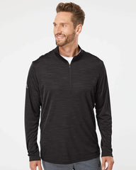 Swift Ship Layering 3-Day Swift Ship: adidas - Men's Lightweight Mélange Quarter-Zip Pullover