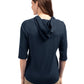 Swift Ship Layering 3-Day Swift Ship: Cutter & Buck - Women's Virtue Eco Pique Half Zip Hoodie
