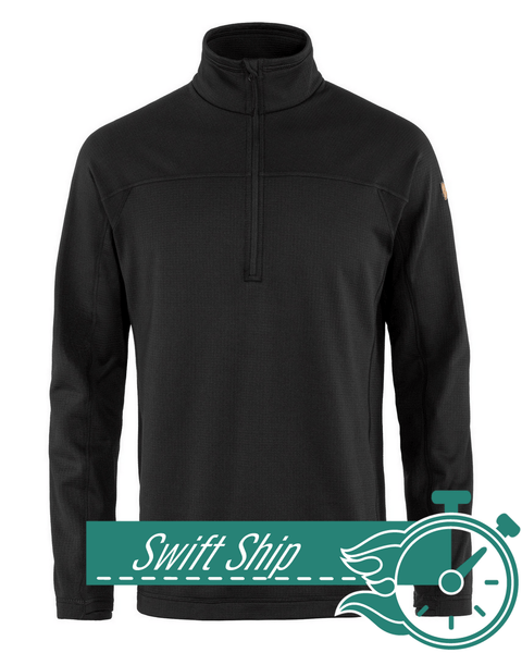Swift Ship Layering 3-Day Swift Ship: FJÄLLRÄVEN - Men's Abisko Lite Half Zip