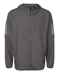 Swift Ship Outerwear 3-Day Swift Ship: adidas - Men's Hooded Full-Zip Windbreaker