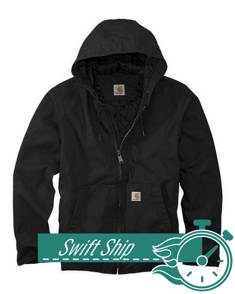 Swift Ship Outerwear 3-Day Swift Ship: Carhartt - Men's Washed Duck Loose Fit Active Jac