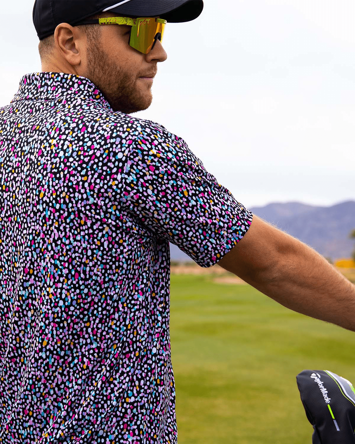 Swift Ship Polos 3-Day Swift Ship: Bad Birdie - Men's Drippity Drip Polo