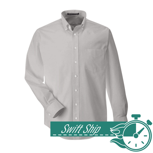 Swift Ship Woven Shirts 3-Day Swift Ship: Devon & Jones - Men's Crown Collection™ Solid Broadcloth
