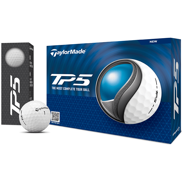 TaylorMade Accessories One Dozen / White TaylorMade - Custom TP5 White Box Dozen