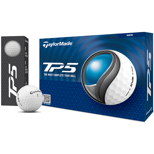 TaylorMade Accessories One Dozen / White TaylorMade - Custom TP5 White Box Dozen