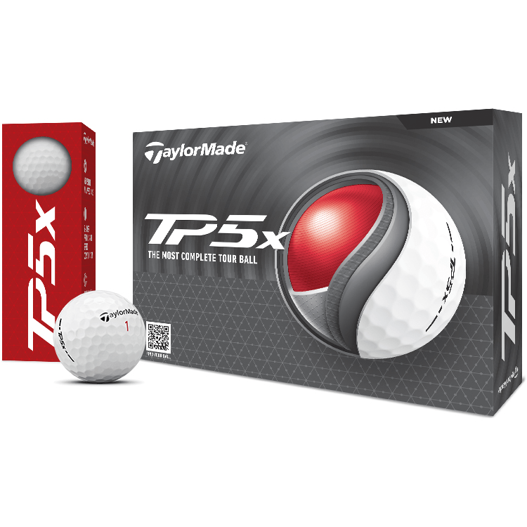 TaylorMade Accessories One Dozen / White TaylorMade - Custom TP5X White Box Dozen
