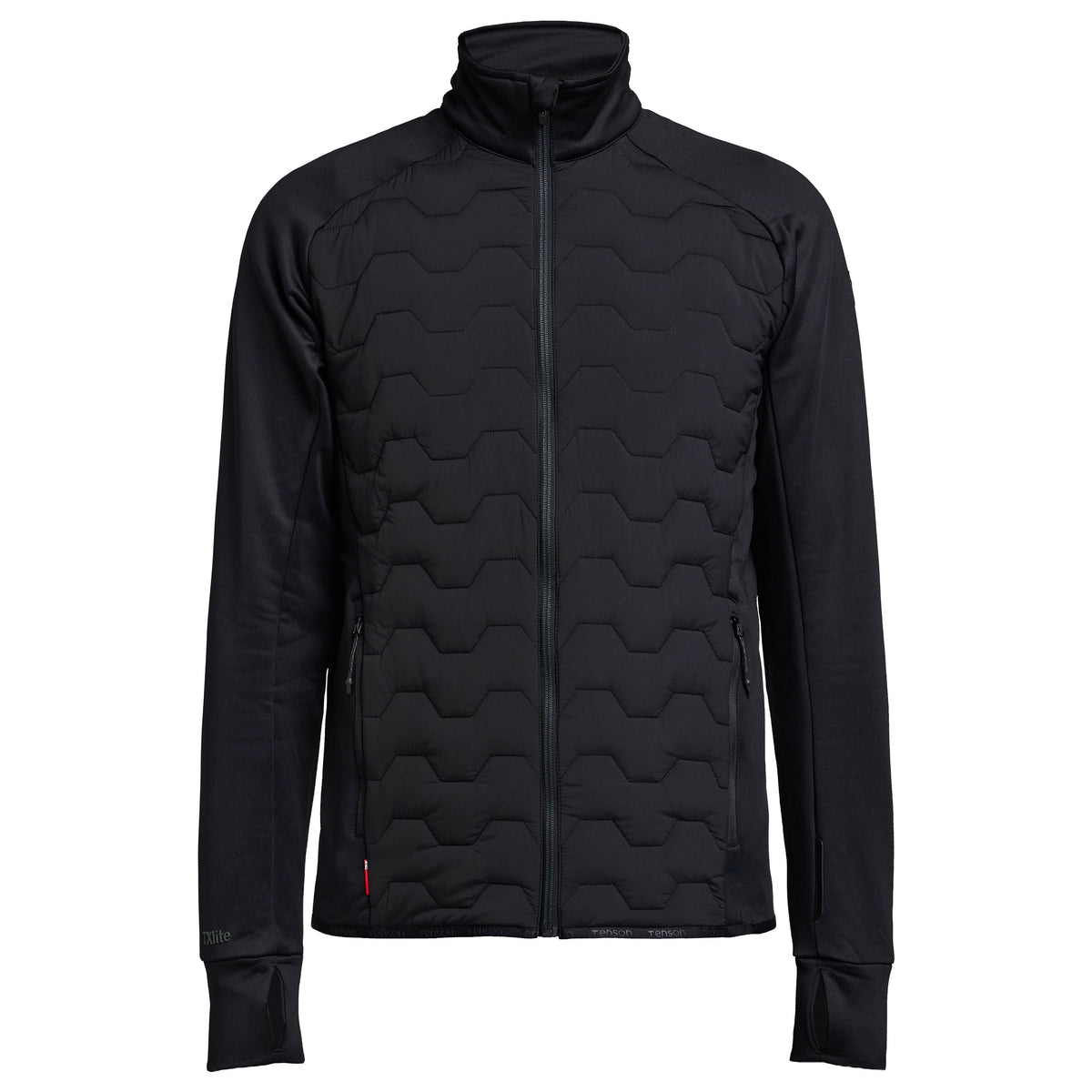 Tenson Outerwear S / Black Tenson - Men's Txlite Solvik Recycled Hybrid Midlayer Jacket