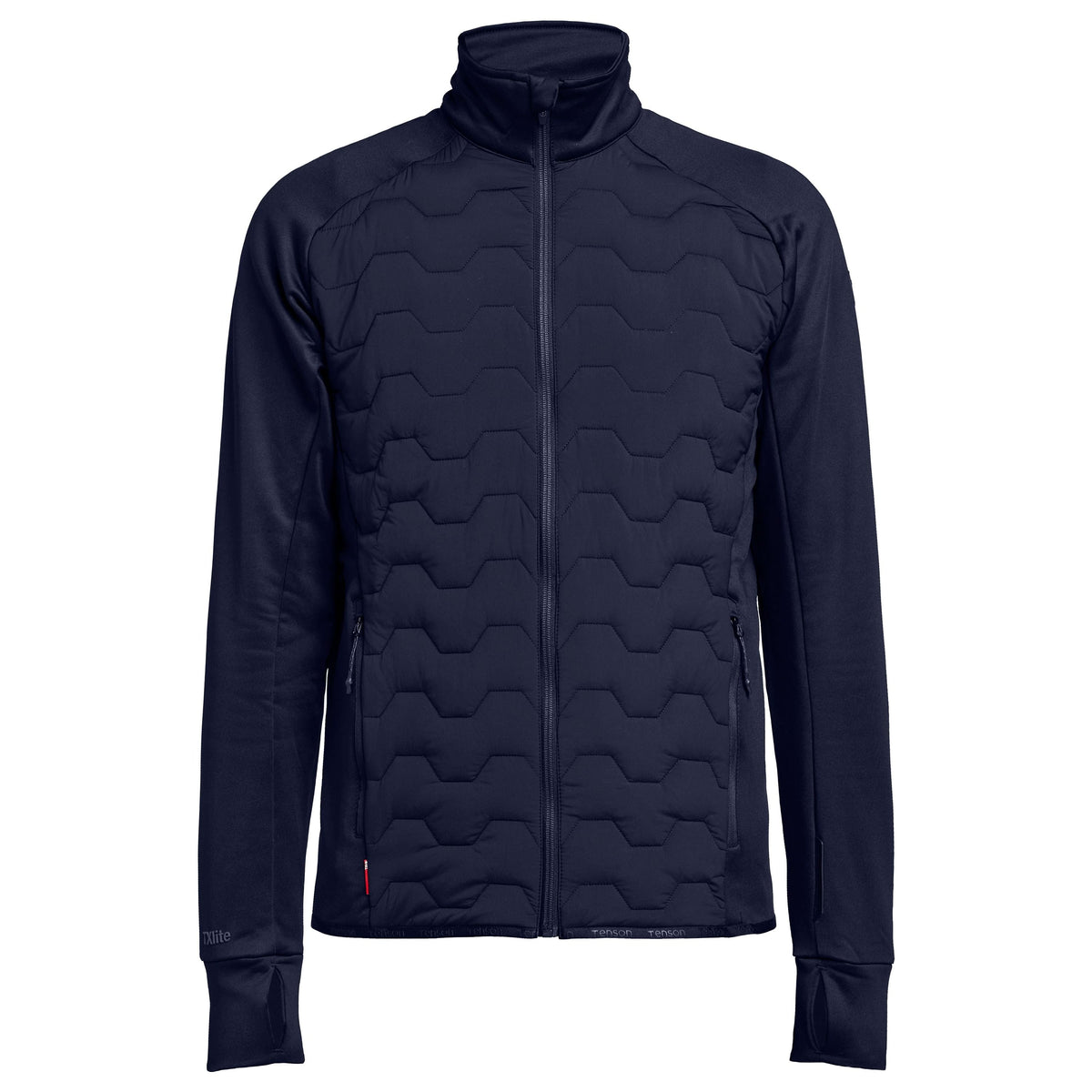 Tenson Outerwear S / Dark Navy Tenson - Men's Txlite Solvik Recycled Hybrid Midlayer Jacket