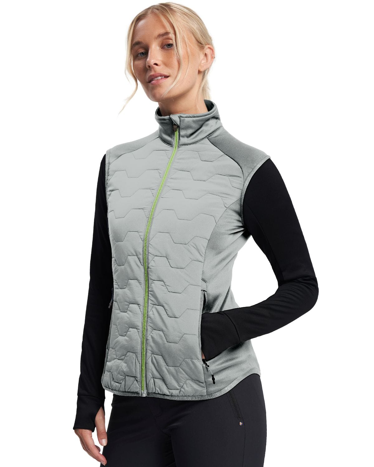 Tenson Outerwear Tenson - Women's Txlite Solvik Recycled Hybrid Midlayer Vest