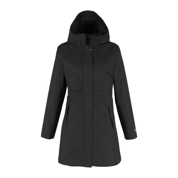tentree Outerwear XS / Meteorite Black tentree - Women's Nimbus Long Rain Jacket