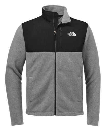 The North Face Fleece S / Medium Grey Heather/Black The North Face - Men's Highest Peak Full-Zip Fleece Jacket