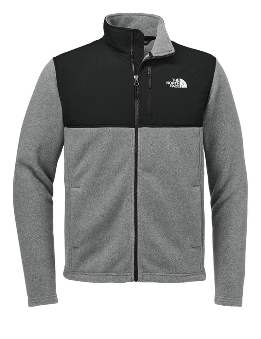 The North Face Fleece S / Medium Grey Heather/Black The North Face - Men's Highest Peak Full-Zip Fleece Jacket