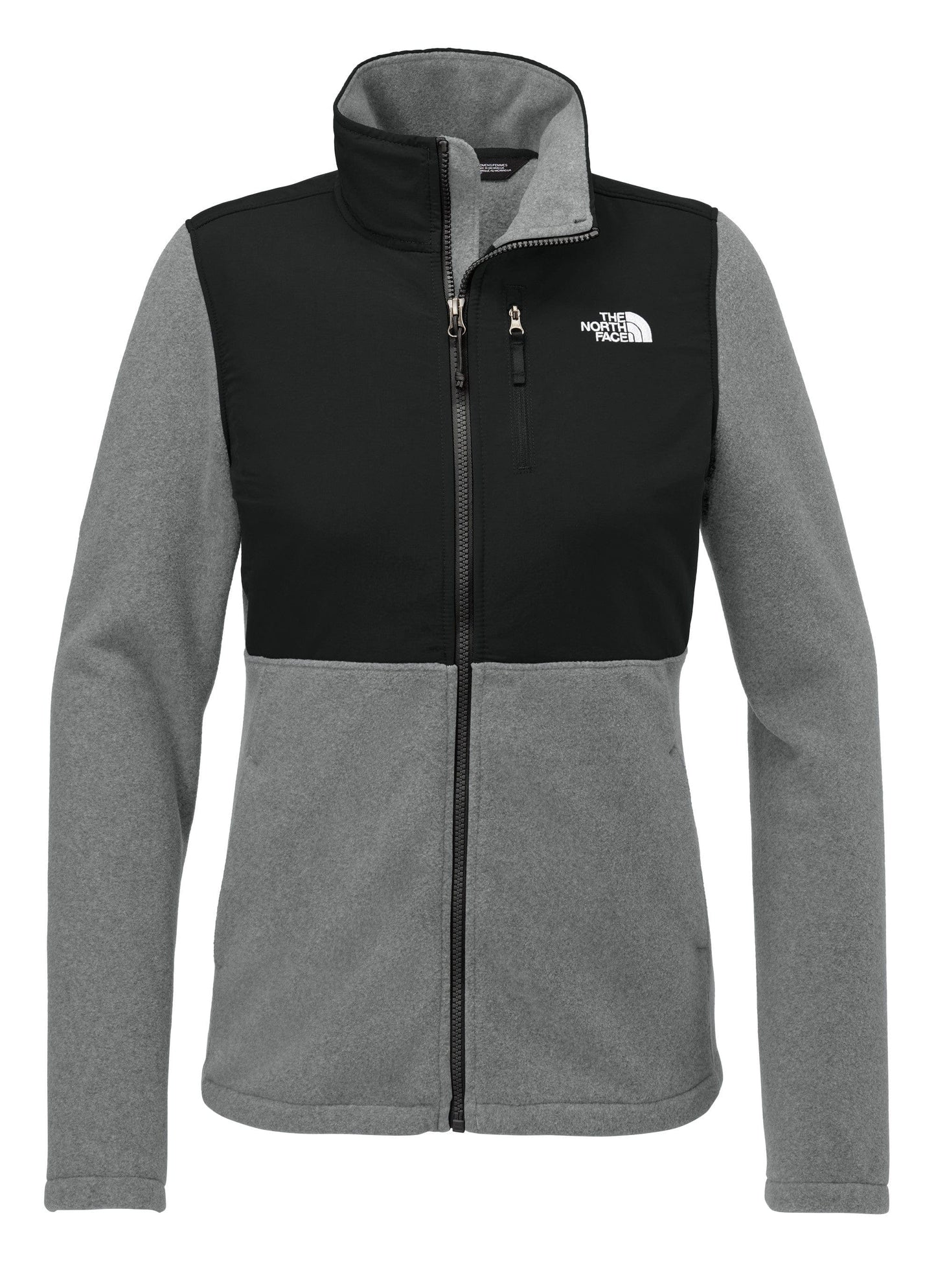 The North Face Fleece S / Medium Grey Heather/Black The North Face - Women's Highest Peak Full-Zip Fleece Jacket