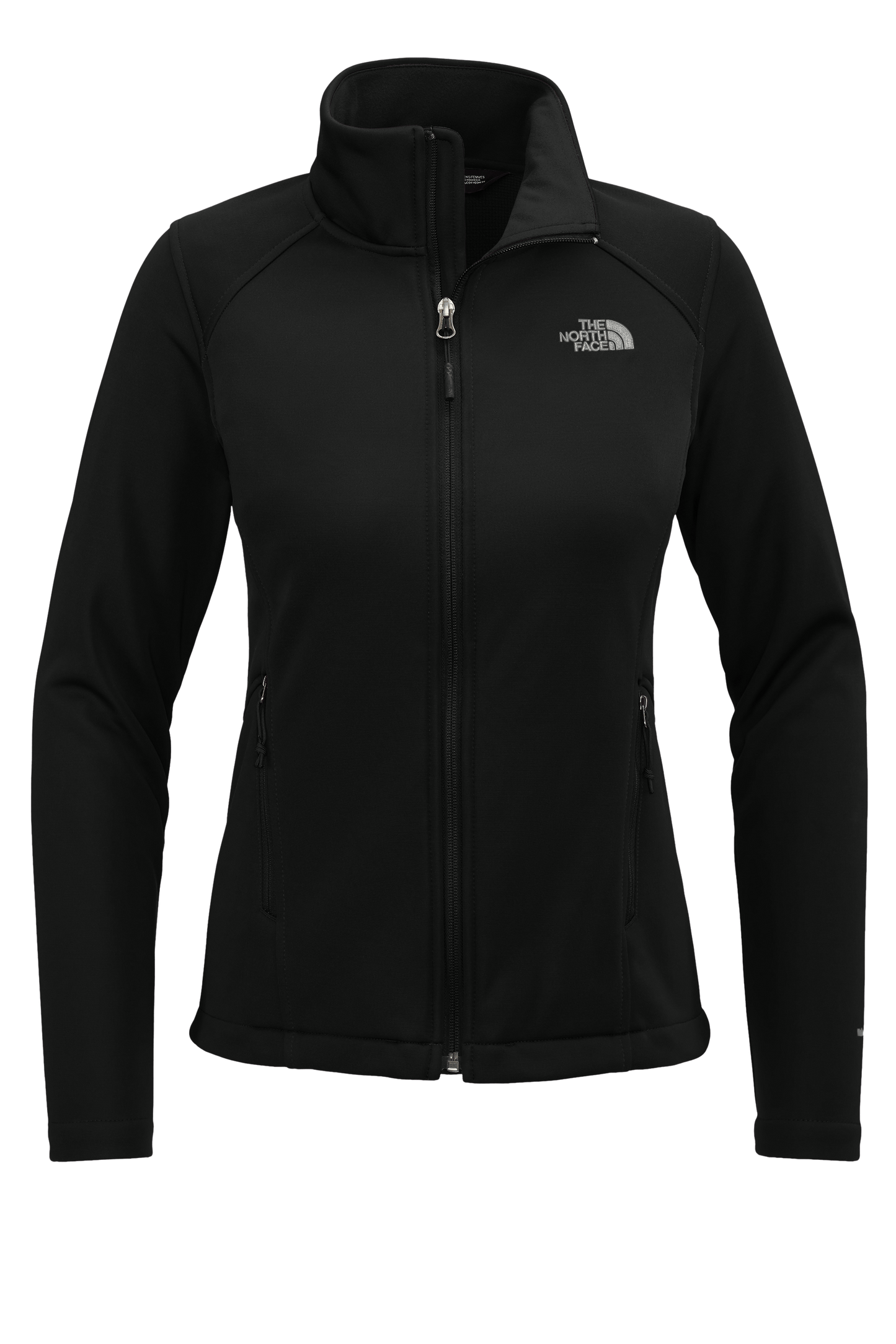 The North Face Outerwear S / Black The North Face - Women's Chest Logo Ridgewall Soft Shell Jacket