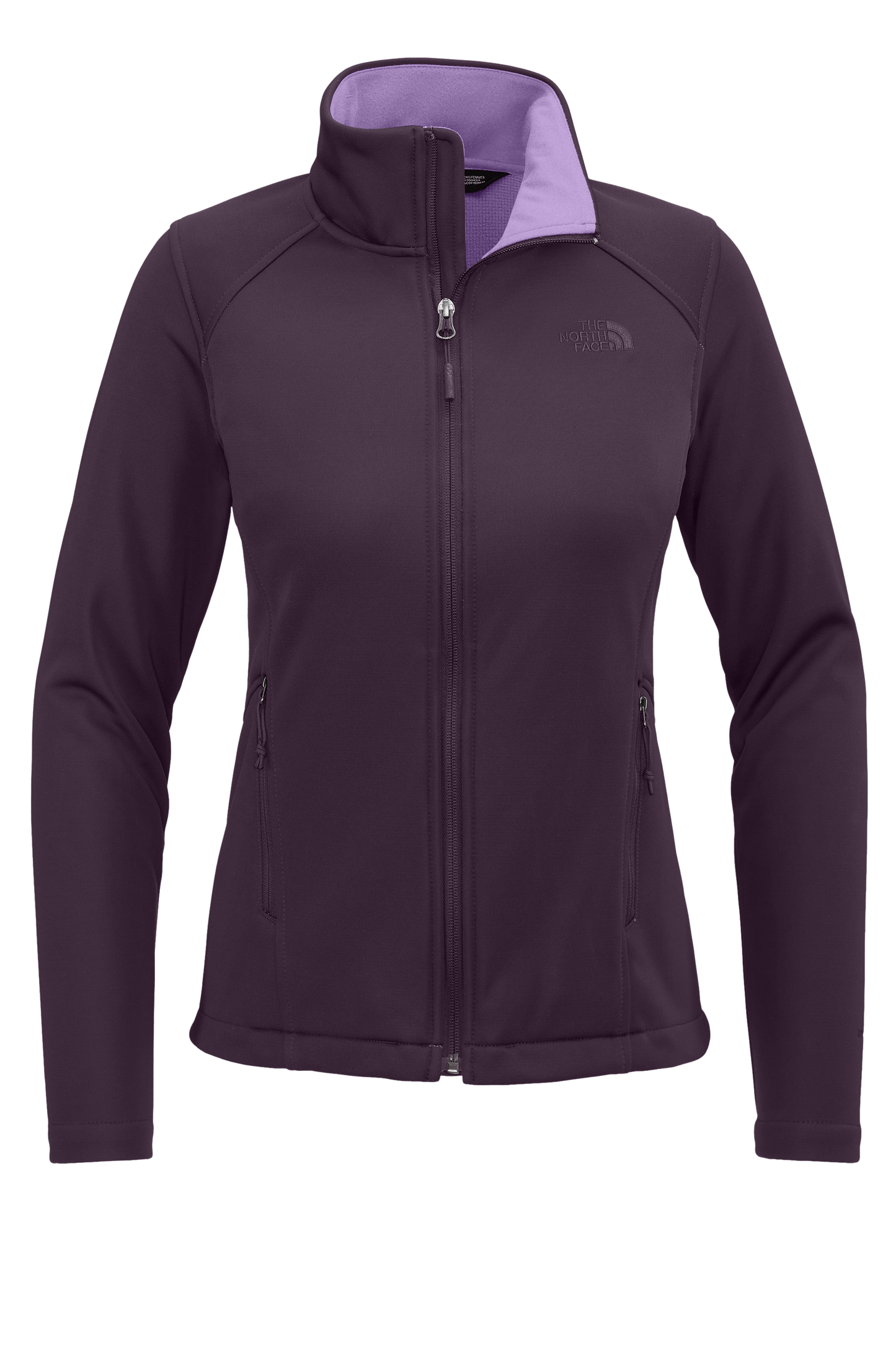 The North Face Outerwear S / Blackberry Wine The North Face - Women's Chest Logo Ridgewall Soft Shell Jacket