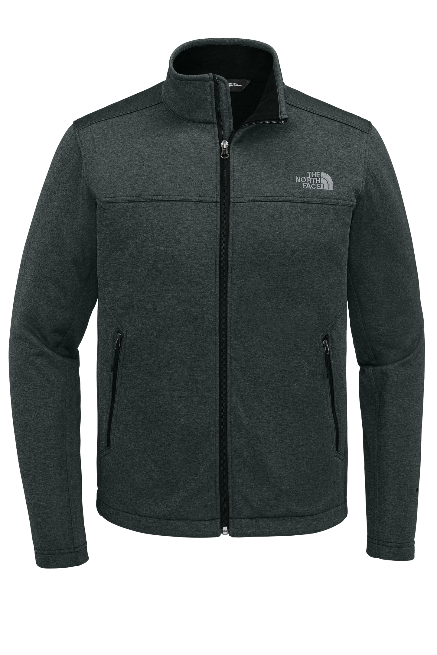 The North Face Outerwear S / Dark Grey Heather The North Face - Men's Chest Logo Ridgewall Soft Shell Jacket