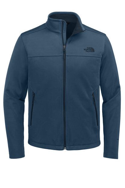 The North Face Outerwear S / Shady Blue The North Face - Men's Chest Logo Ridgewall Soft Shell Jacket