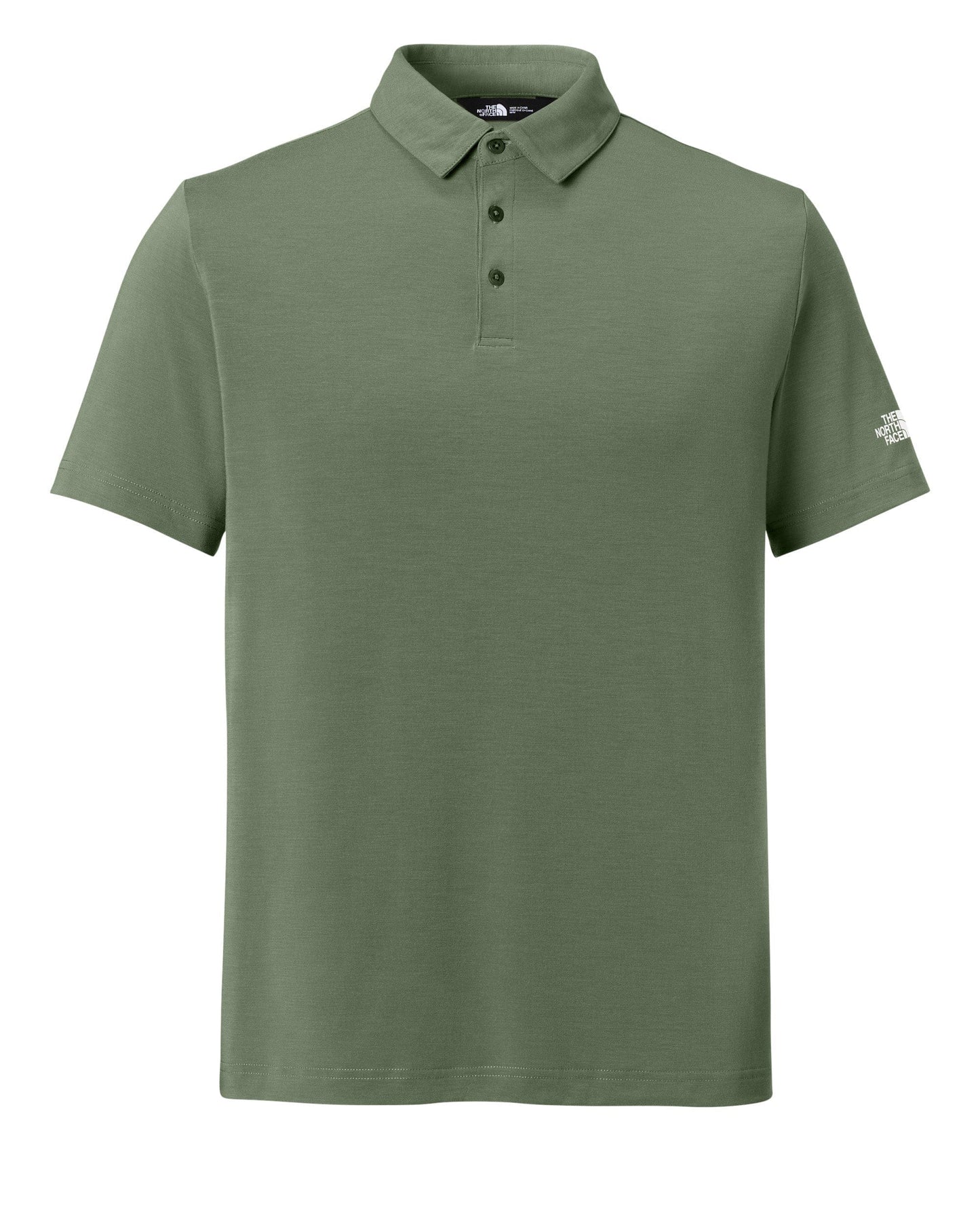 The North Face Polos S / Bark Mist Green The North Face - Men's Canyon Crest Polo