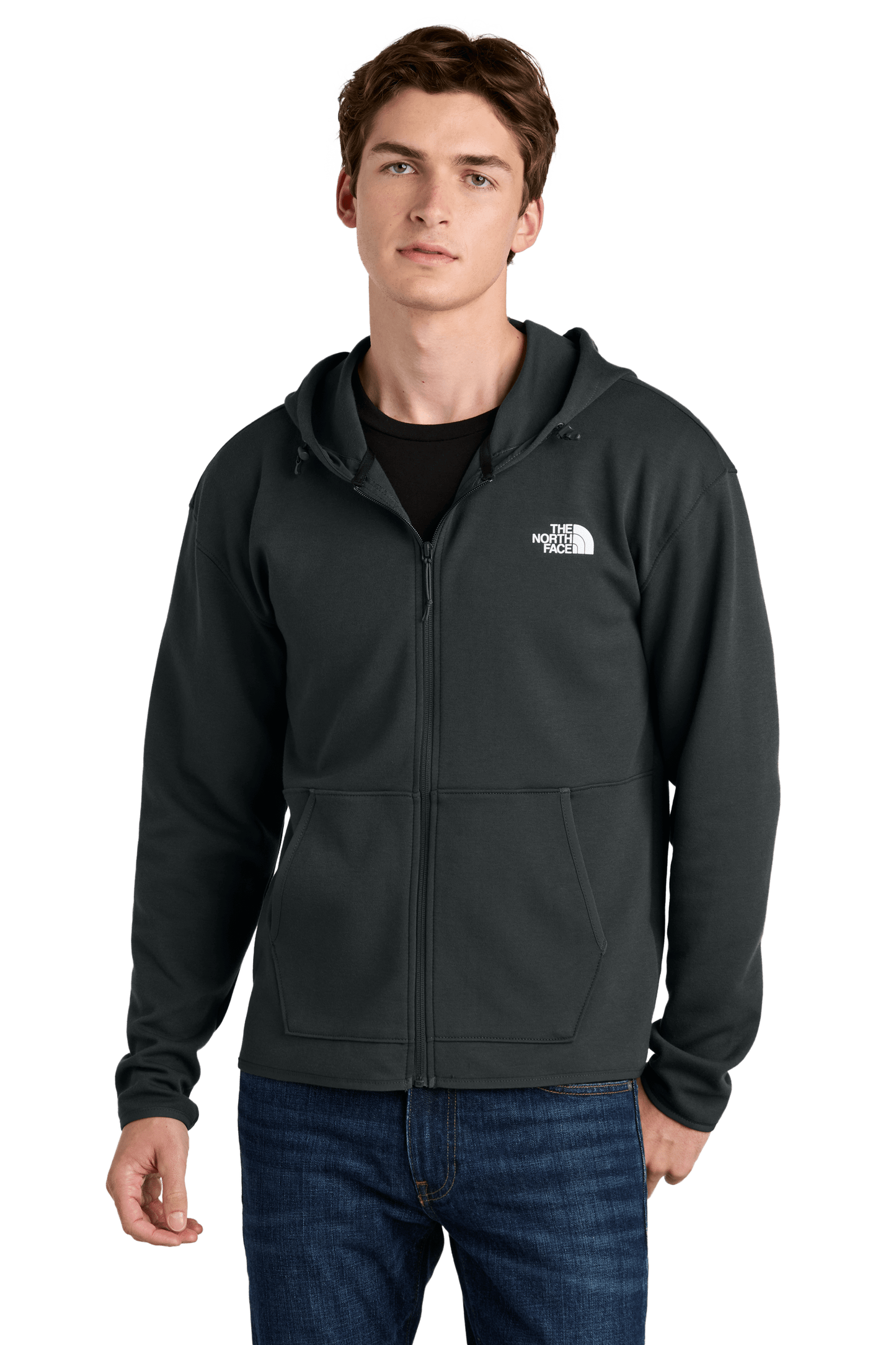 The North Face Sweatshirts S / Asphalt Grey The North Face - Men's Double-Knit Full-Zip Hoodie