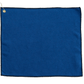 Threadfellows Accessories 15" x 18" / Navy/Black Microfiber Waffle Small Golf Towel  - 16" x 26"