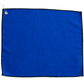 Threadfellows Accessories 15" x 18" / Royal/Black Microfiber Waffle Small Golf Towel  - 16" x 26"